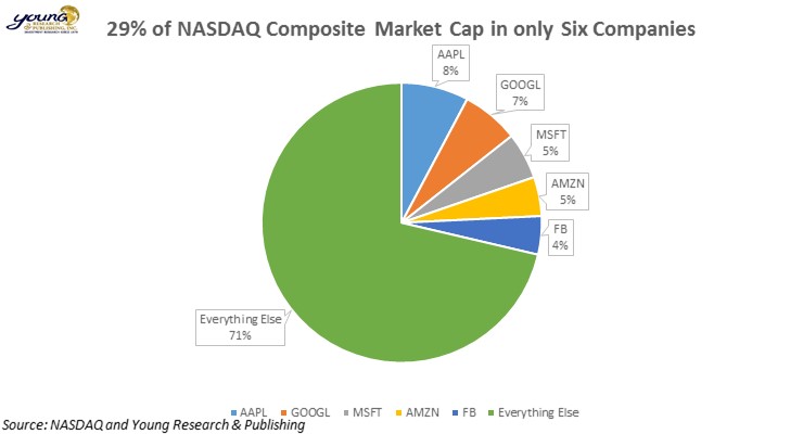 NASDAQ Index pie chart