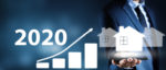 Vanguard GNMA Outlook 2020 GNMA Outlook 2020: Increasing chart with 2020 on the left and houses on the right