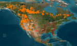U.S. Solar Power Generation at Risk from Wildfires