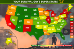 Your Survival Guy’s 2025 Super States: Live Free or Flee?